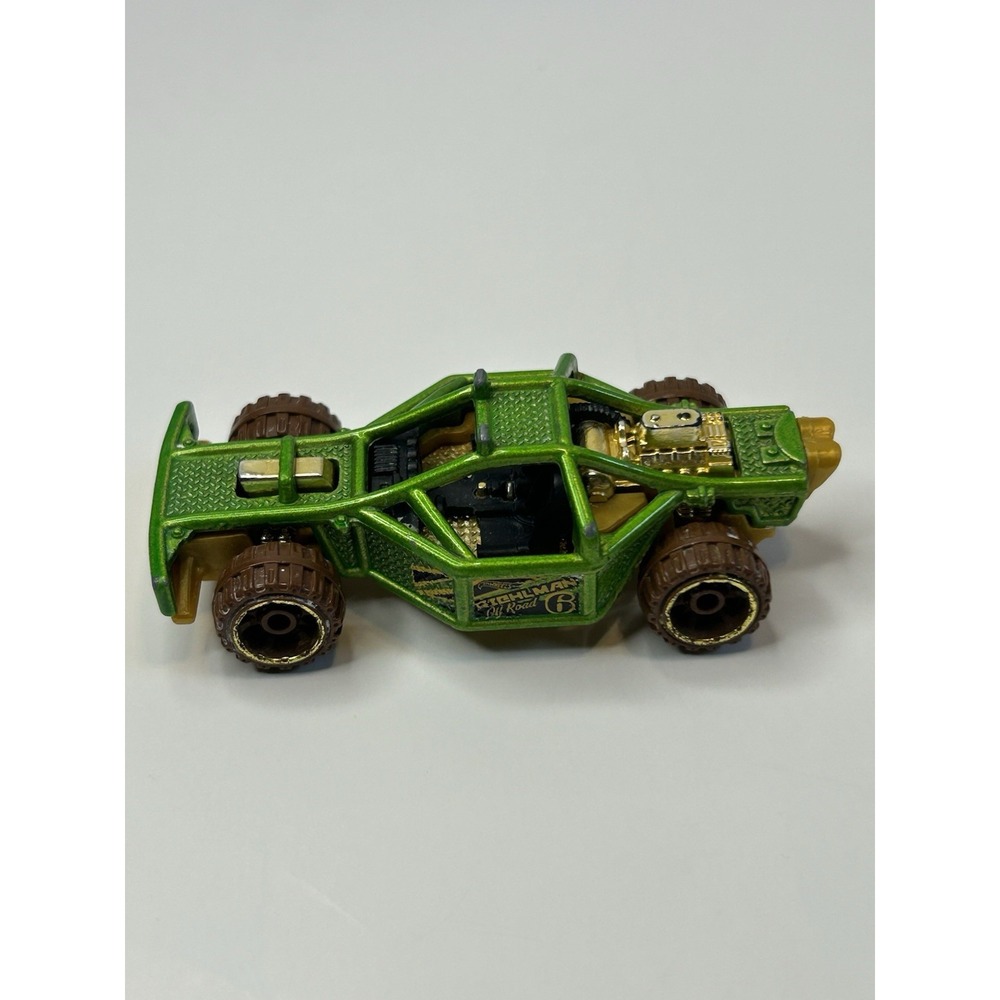 Hot Wheels Roll Cage Richman Off Road #6 Green 2000 Diecast Car Malaysia